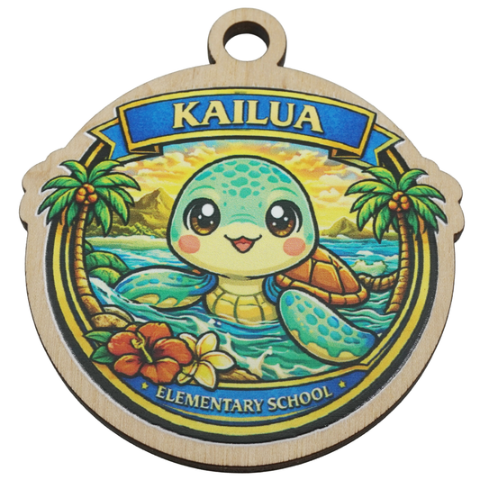 Kailua Elementary Honu Keepsake (COLOR)
