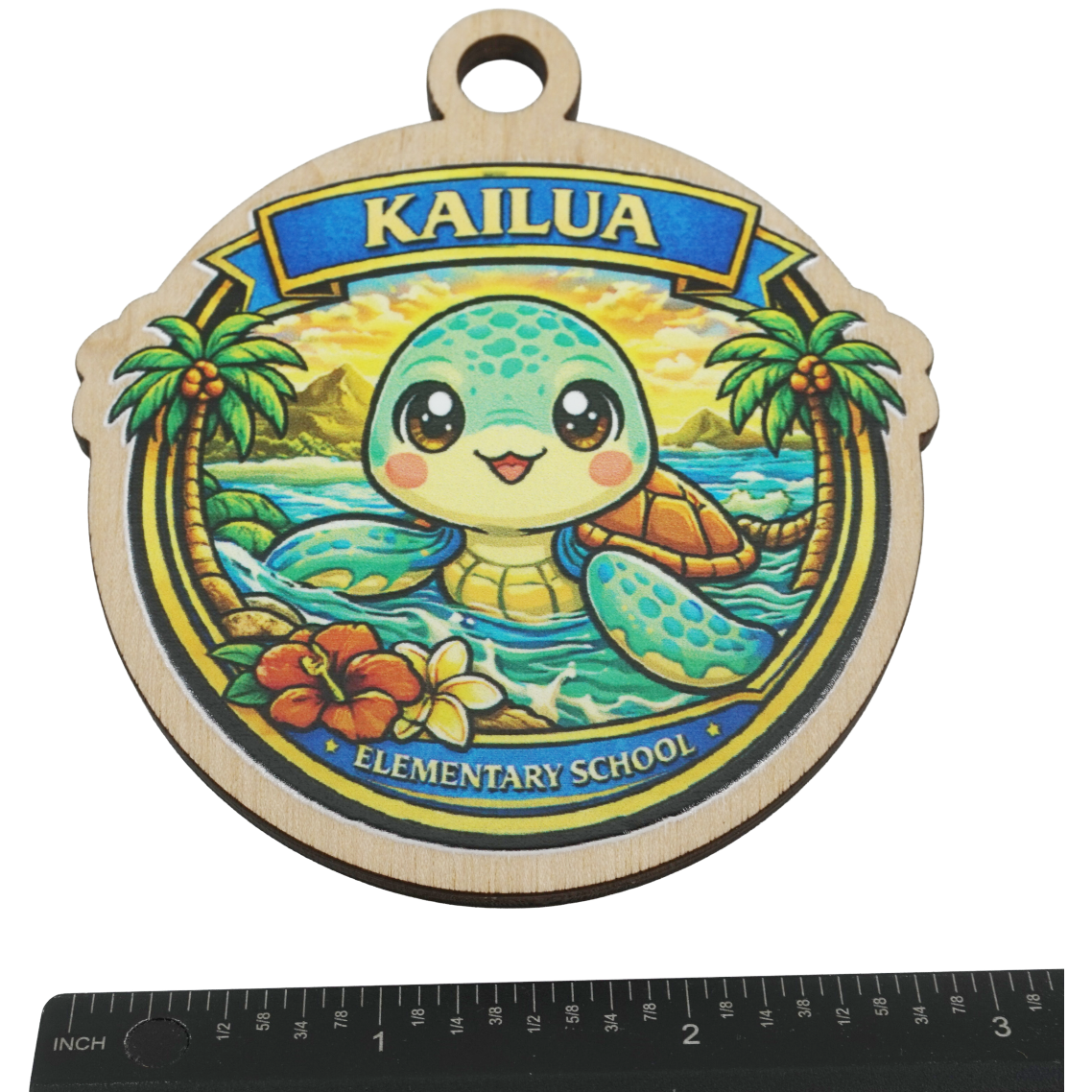 Kailua Elementary Honu Keepsake (COLOR)