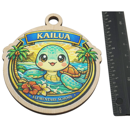 Kailua Elementary Honu Keepsake (COLOR)