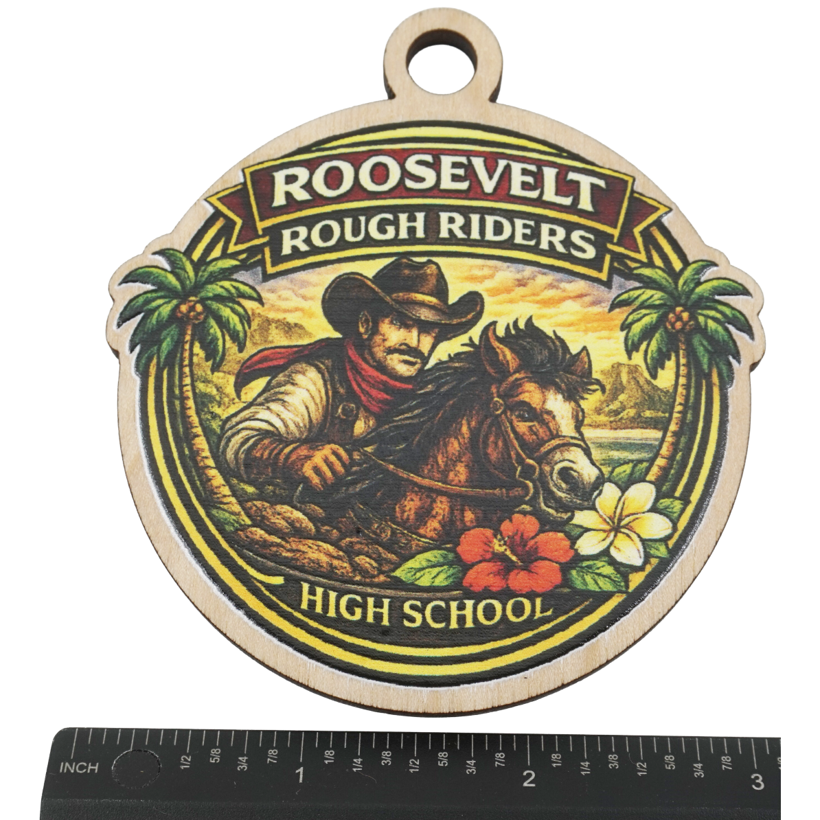 Roosevelt Rough Riders High School Keepsake (COLOR)