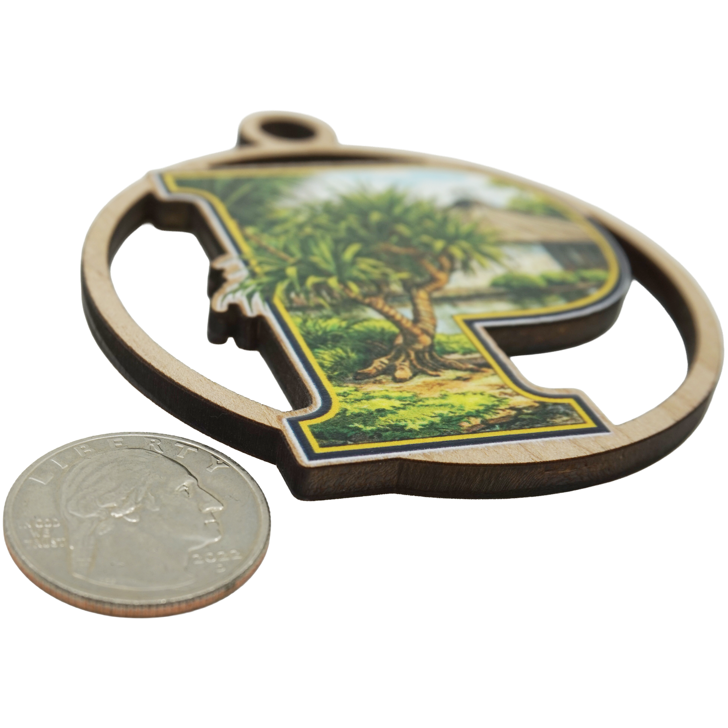 Pandanus (Hala Tree) Keepsake (COLOR)