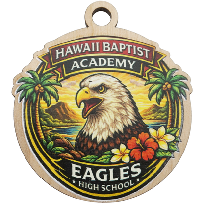 Hawaii Baptist Academy Eagles High School Keepsake (COLOR)