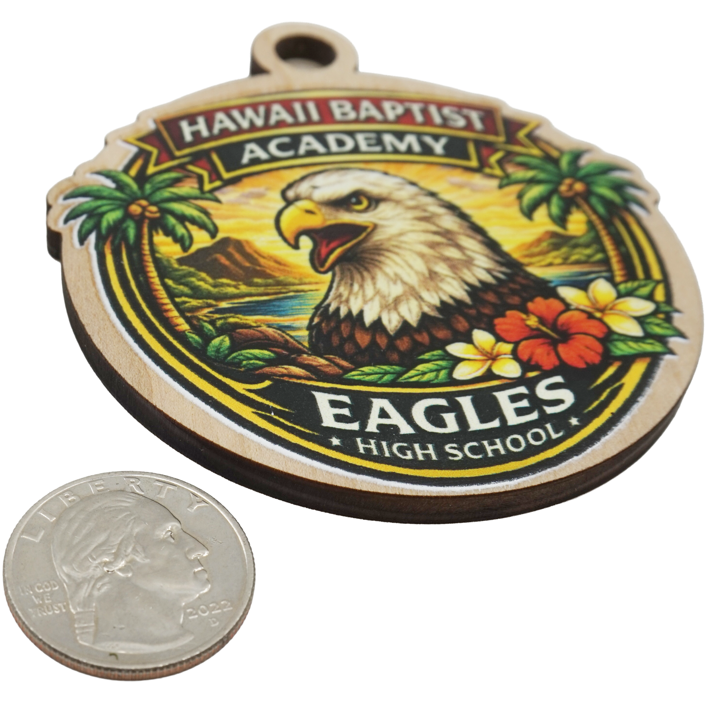 Hawaii Baptist Academy Eagles High School Keepsake (COLOR)