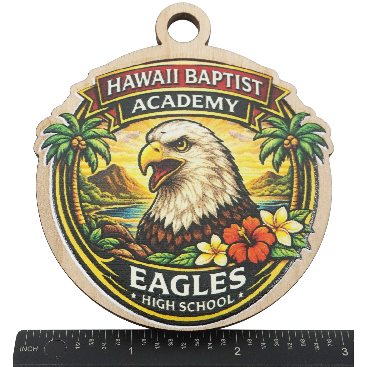 Hawaii Baptist Academy Eagles High School Keepsake (COLOR)