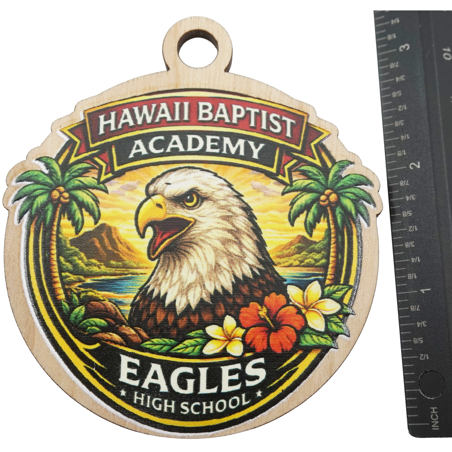 Hawaii Baptist Academy Eagles High School Keepsake (COLOR)