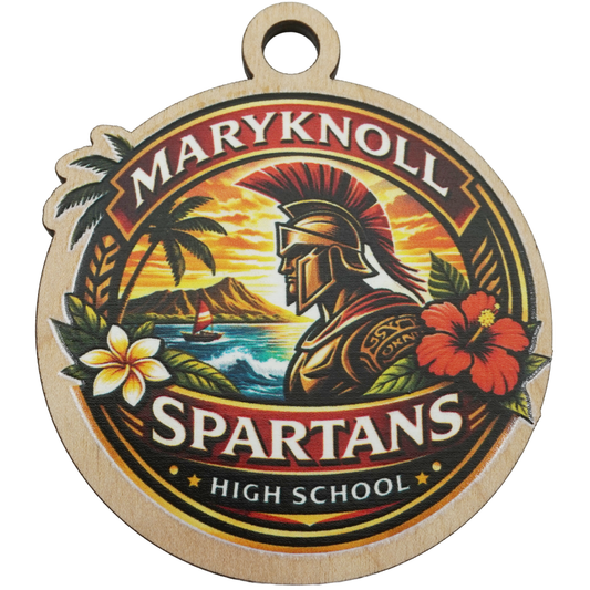 Maryknoll Spartans High School Keepsake (COLOR)