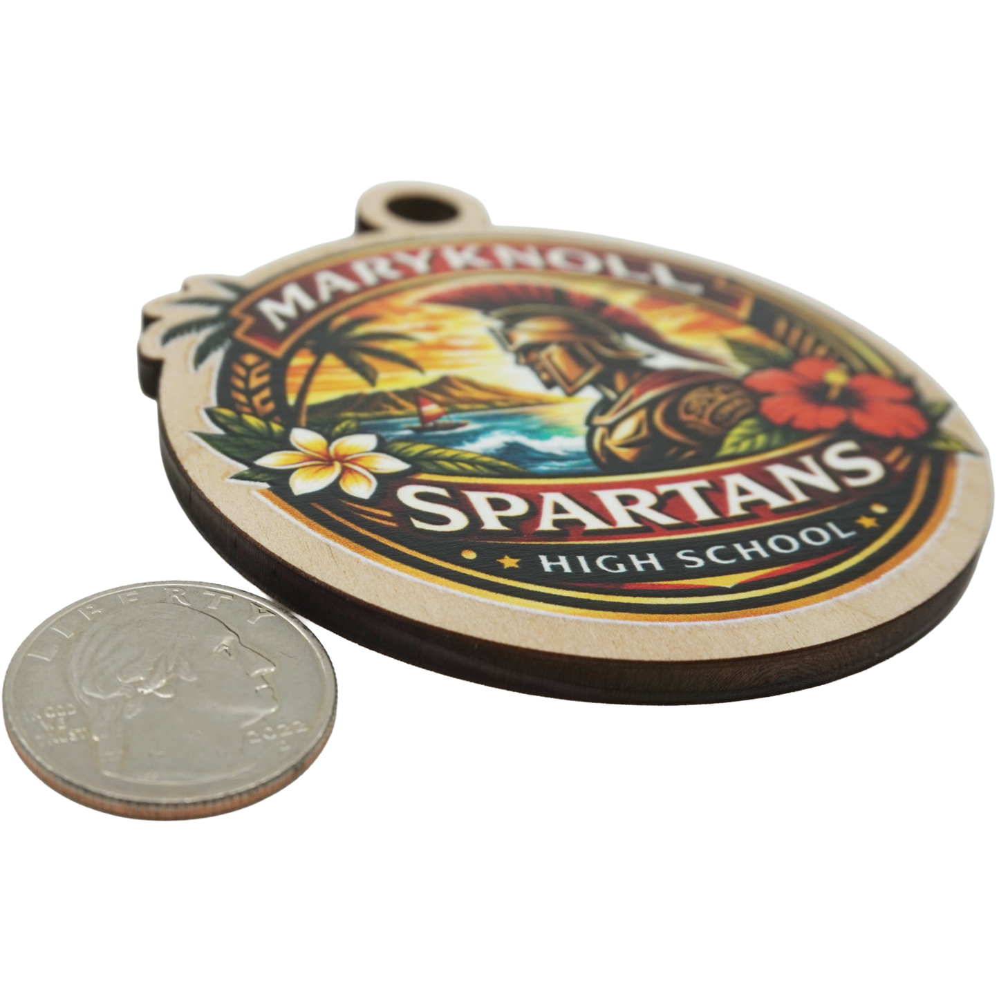 Maryknoll Spartans High School Keepsake (COLOR)