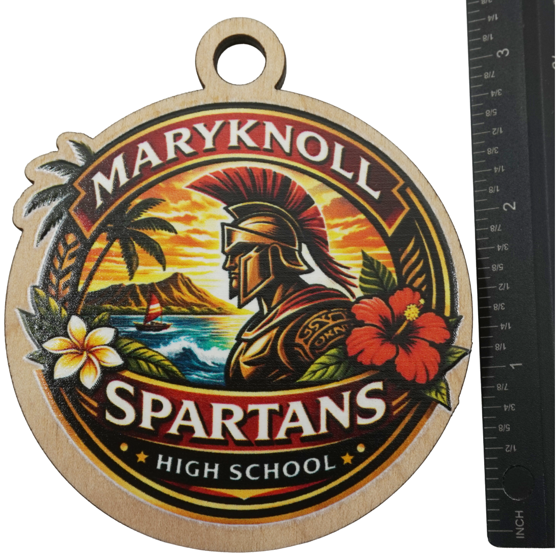 Maryknoll Spartans High School Keepsake (COLOR)
