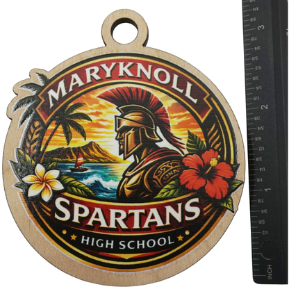 Maryknoll Spartans High School Keepsake (COLOR)