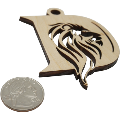 Damien Athletics *FUNDRAISER* Logo Keepsake Ornament, Version 1