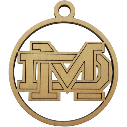 Damien Athletics *FUNDRAISER* Logo Keepsake Ornament, Version 2