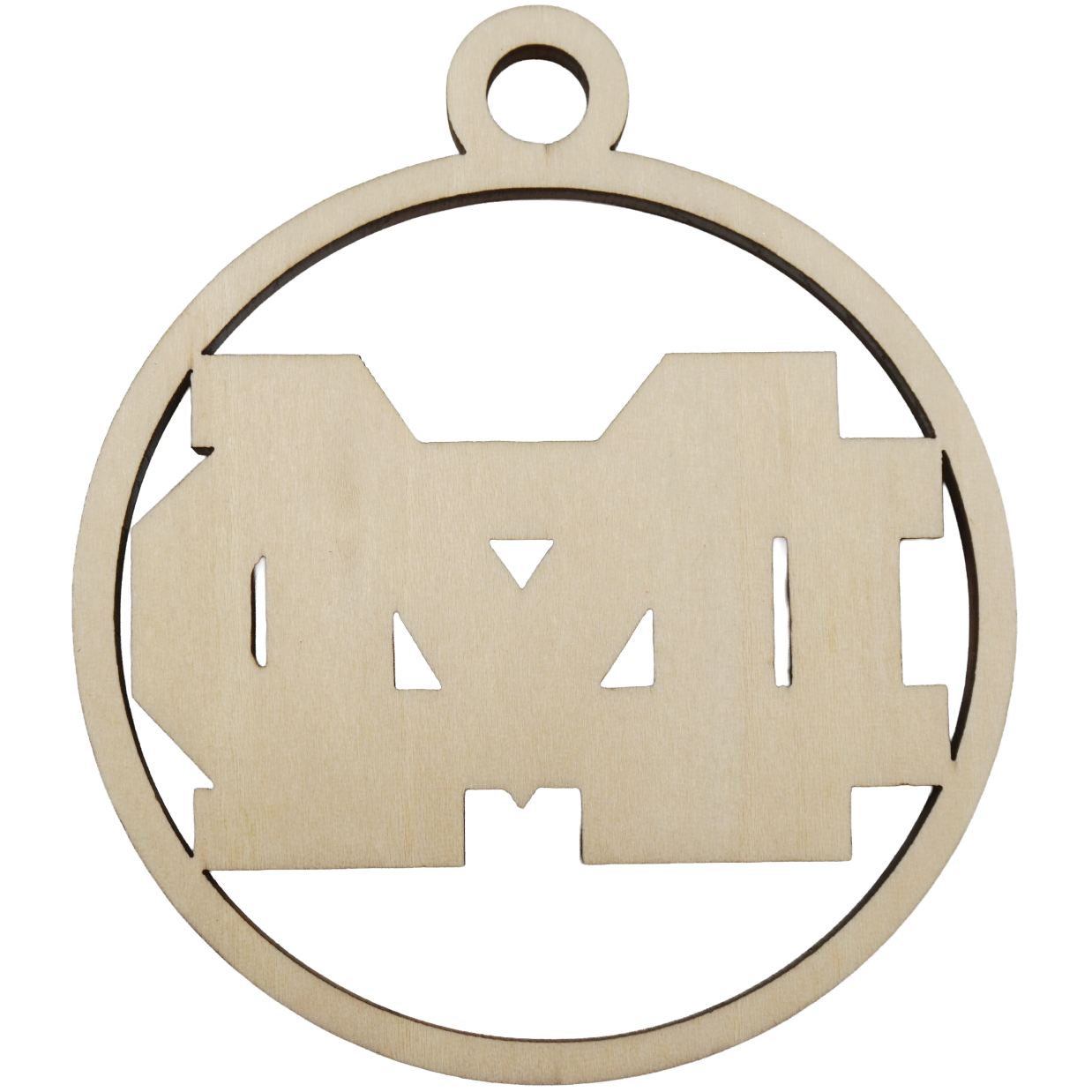 Damien Athletics *FUNDRAISER* Logo Keepsake Ornament, Version 2