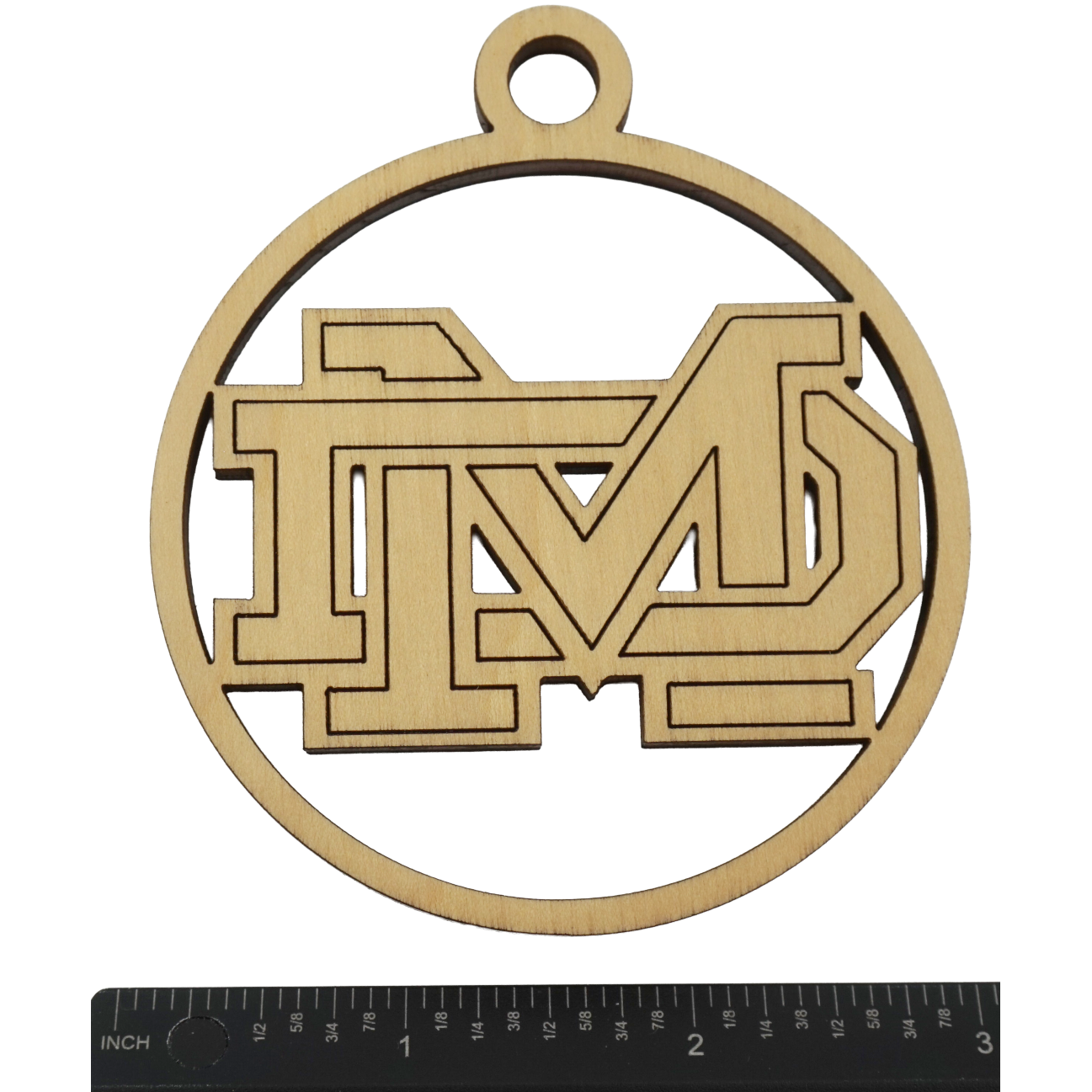 Damien Athletics *FUNDRAISER* Logo Keepsake Ornament, Version 2