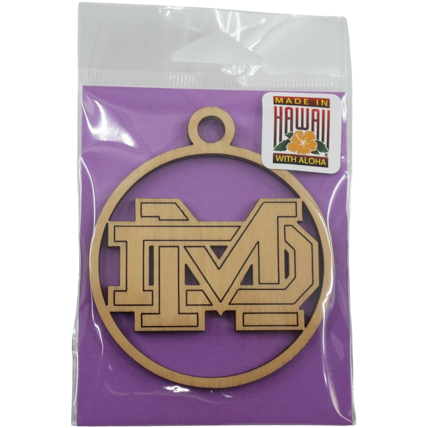 Damien Athletics *FUNDRAISER* Logo Keepsake Ornament, Version 2