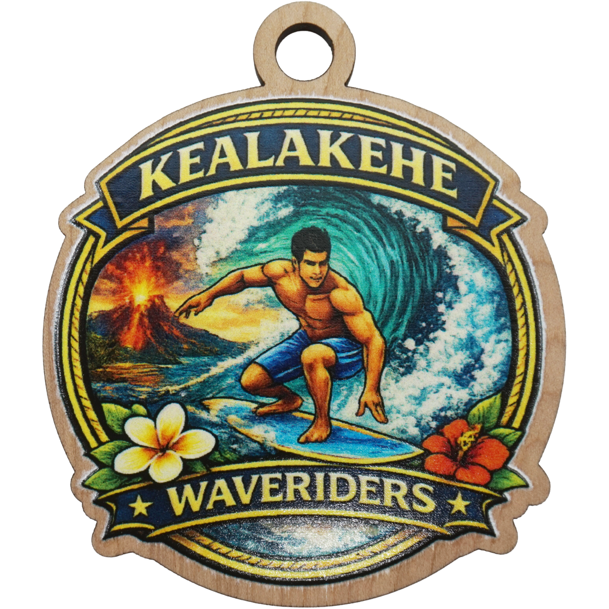 Kealakehe Waveriders High School Keepsake (COLOR)