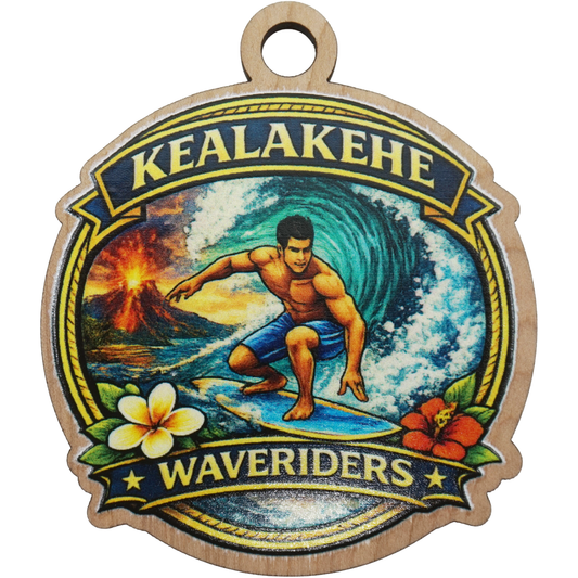 Kealakehe Waveriders High School Keepsake (COLOR)