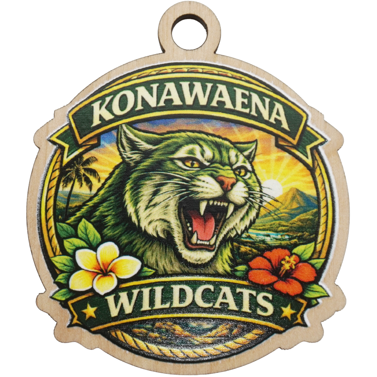Konawaena Wildcats High School Keepsake (COLOR)