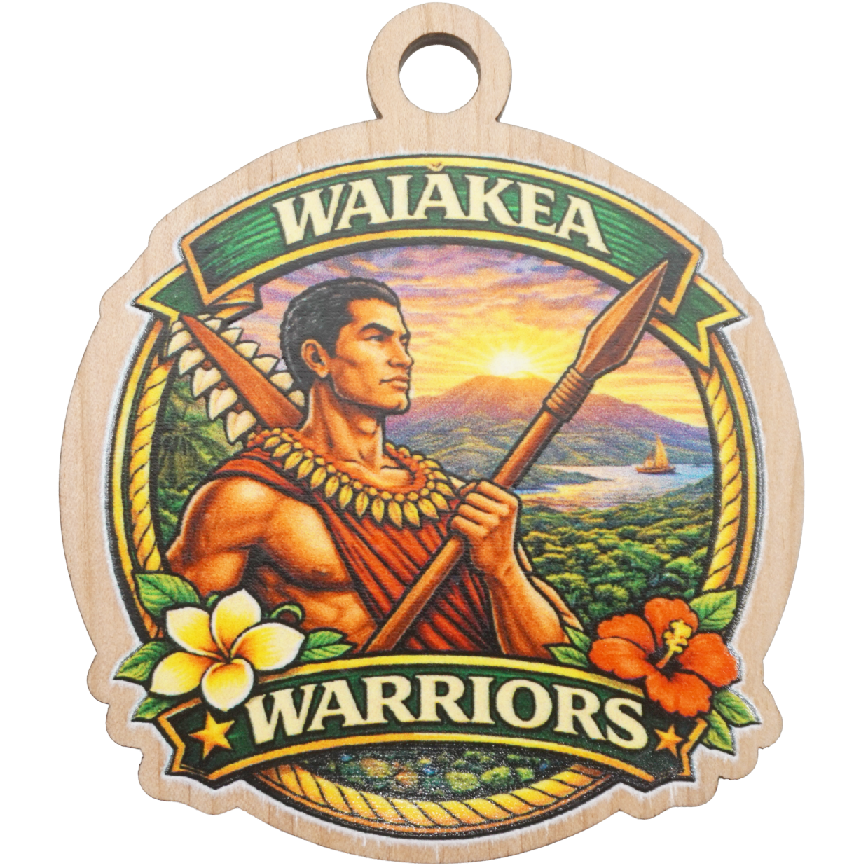 Waiakea Warriors High School Keepsake (COLOR)