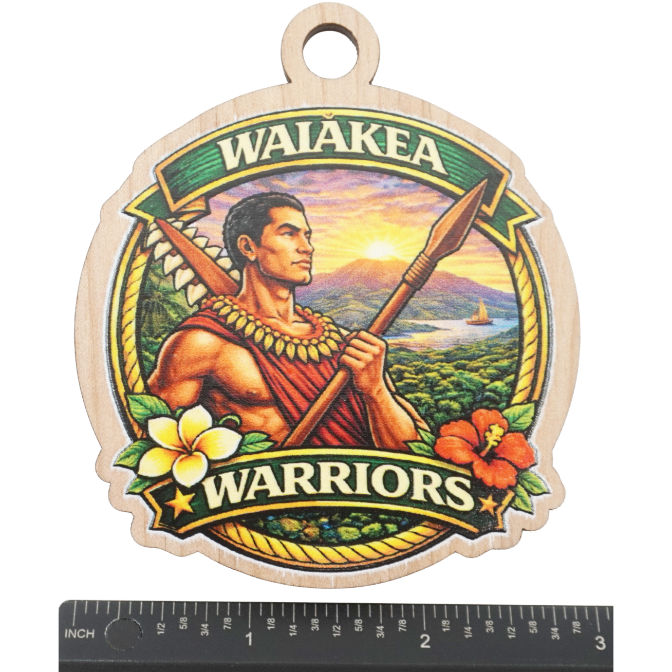 Waiakea Warriors High School Keepsake (COLOR)