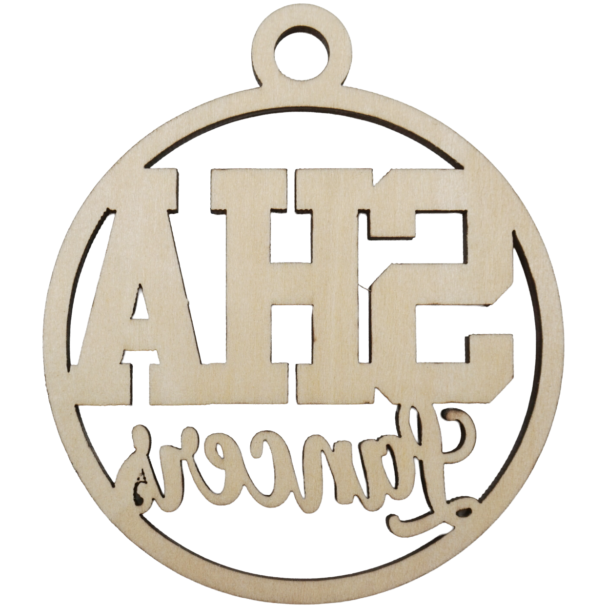 Sacred Hearts Academy Lancers School Ornament