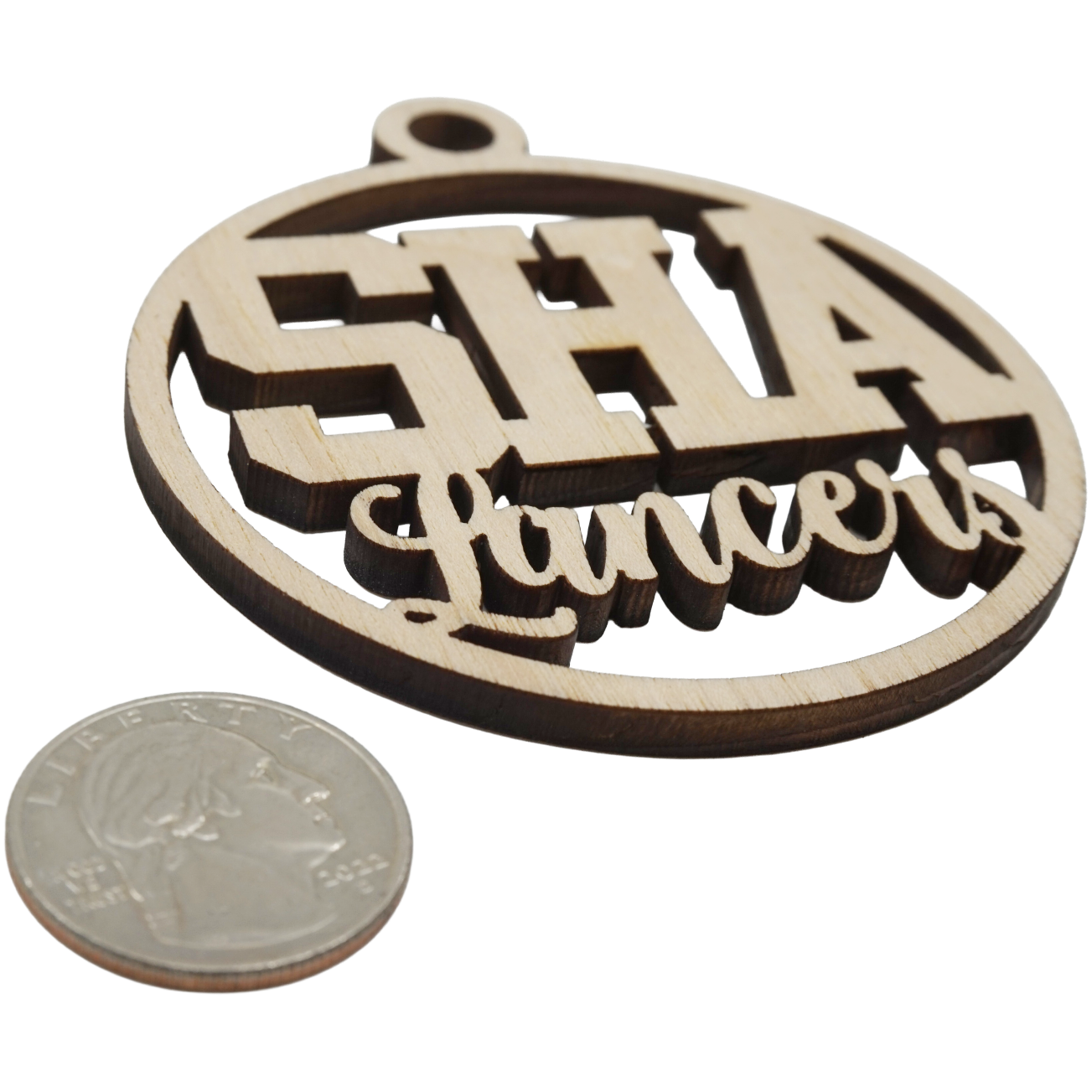 Sacred Hearts Academy Lancers School Ornament
