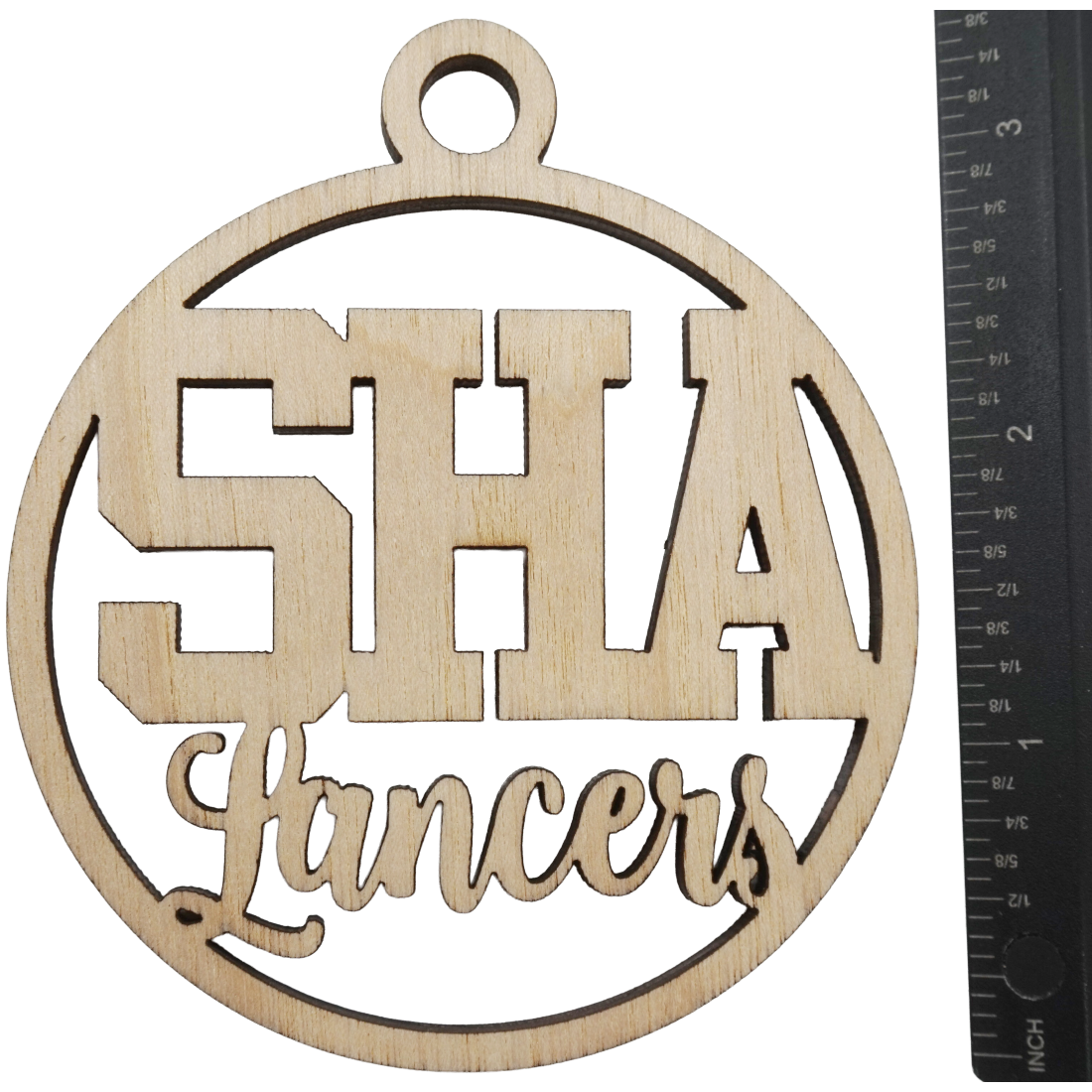 Sacred Hearts Academy Lancers School Ornament