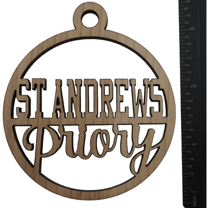 Saint Andrew's Priory Keepsake Ornament