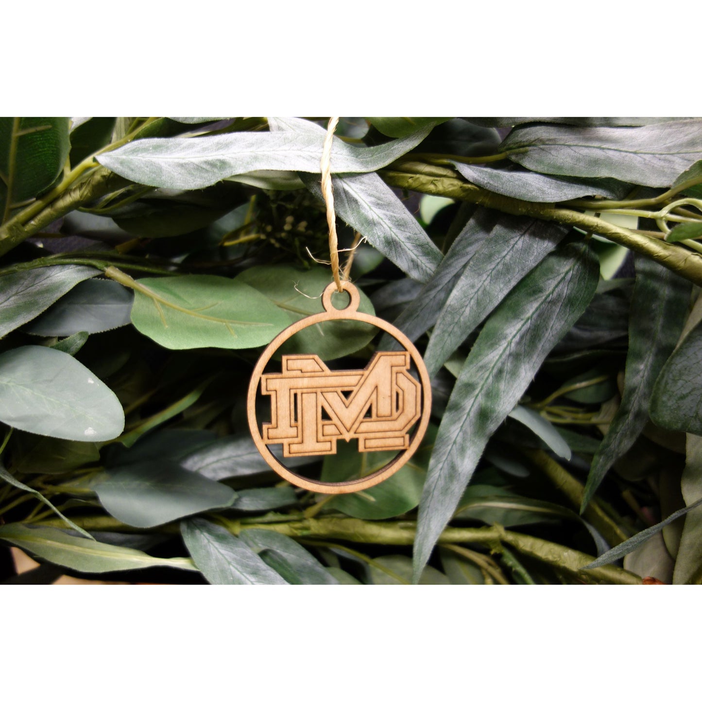 Damien Athletics *FUNDRAISER* Logo Keepsake Ornament, Version 2