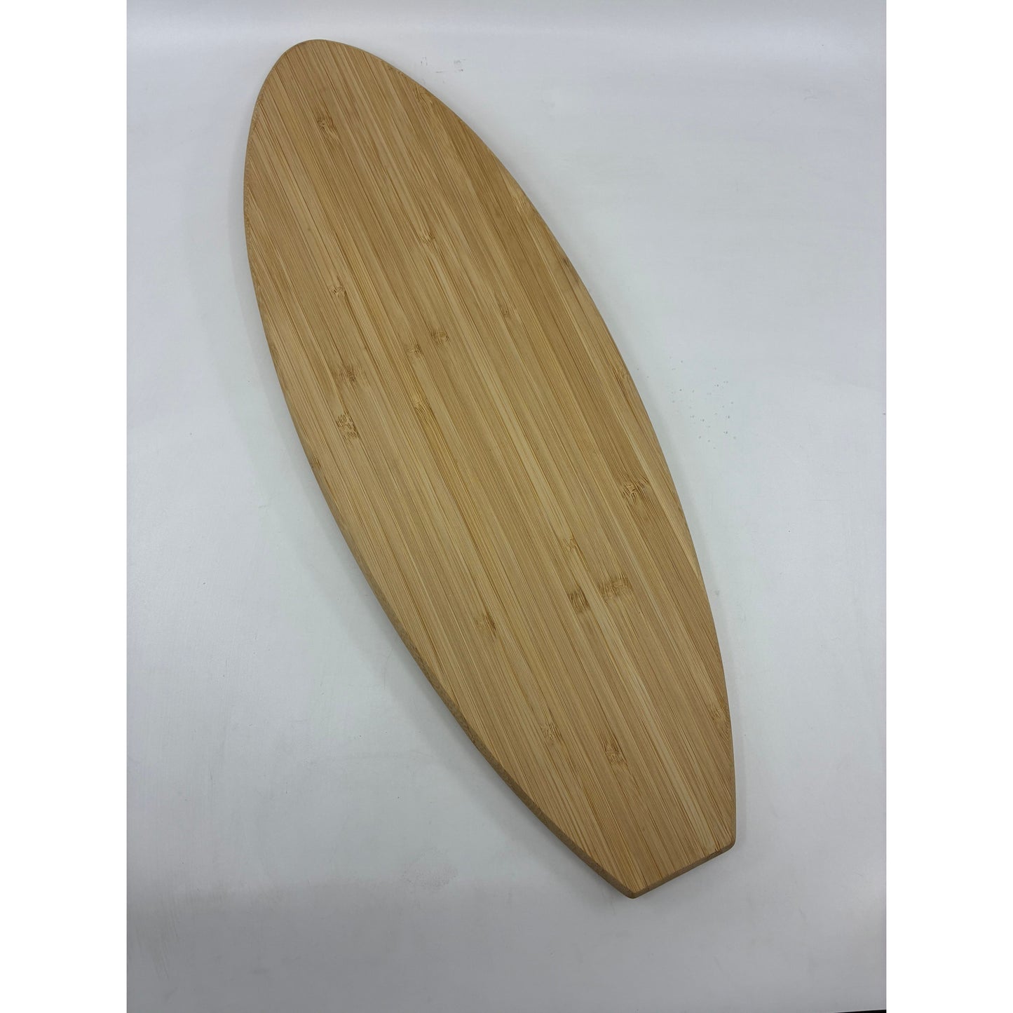 Bamboo Surfboard Charcuterie Board – 16.5" x 6"