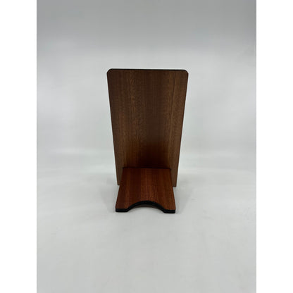 Laser Cut Sapele Plywood Phone Stand - Wavy Lei