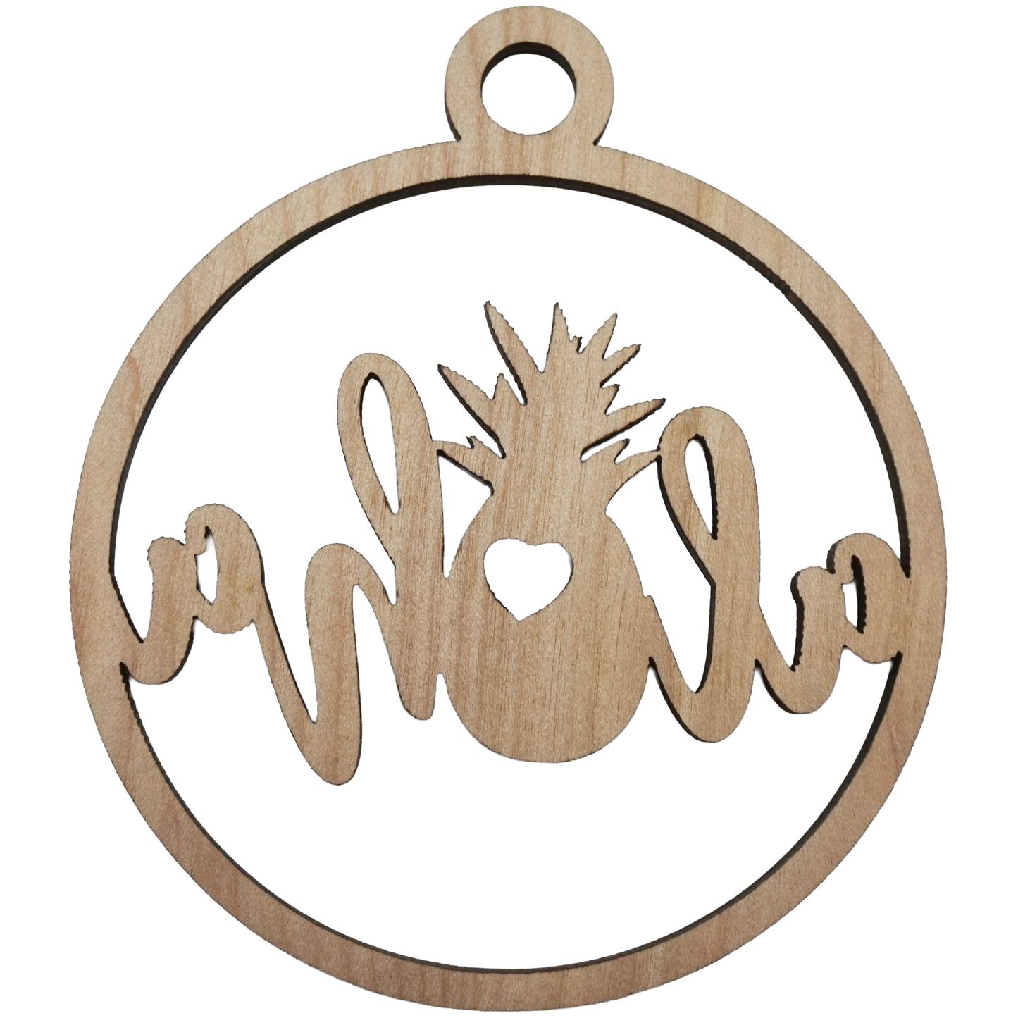 Aloha Pineapple Keepsake Ornament