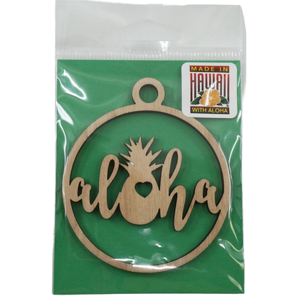 Aloha Pineapple Keepsake Ornament