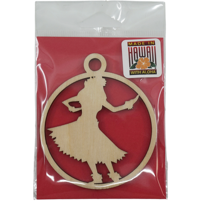 Wahine Hula Kahiko Dancer Keepsake