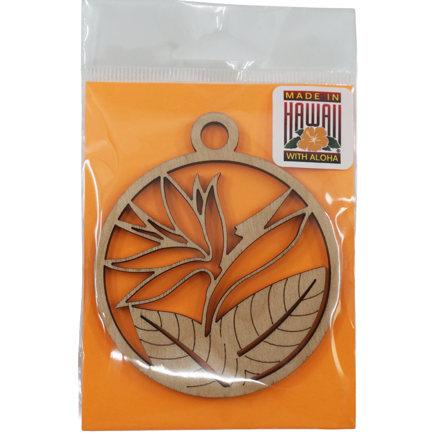 Bird Of Paradise Wooden Keepsake