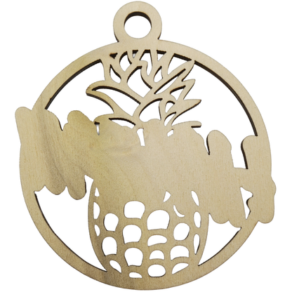Hawaii Pineapple Wooden Keepsake