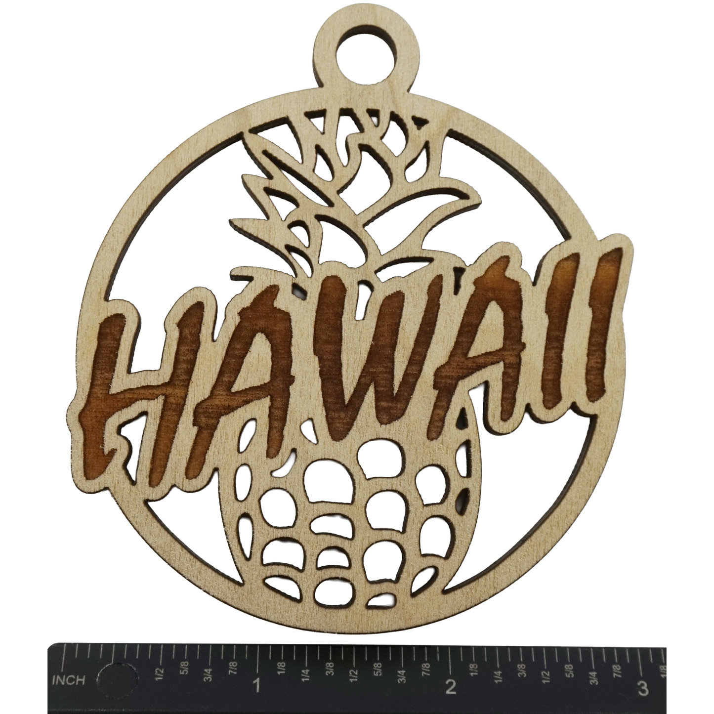 Hawaii Pineapple Wooden Keepsake