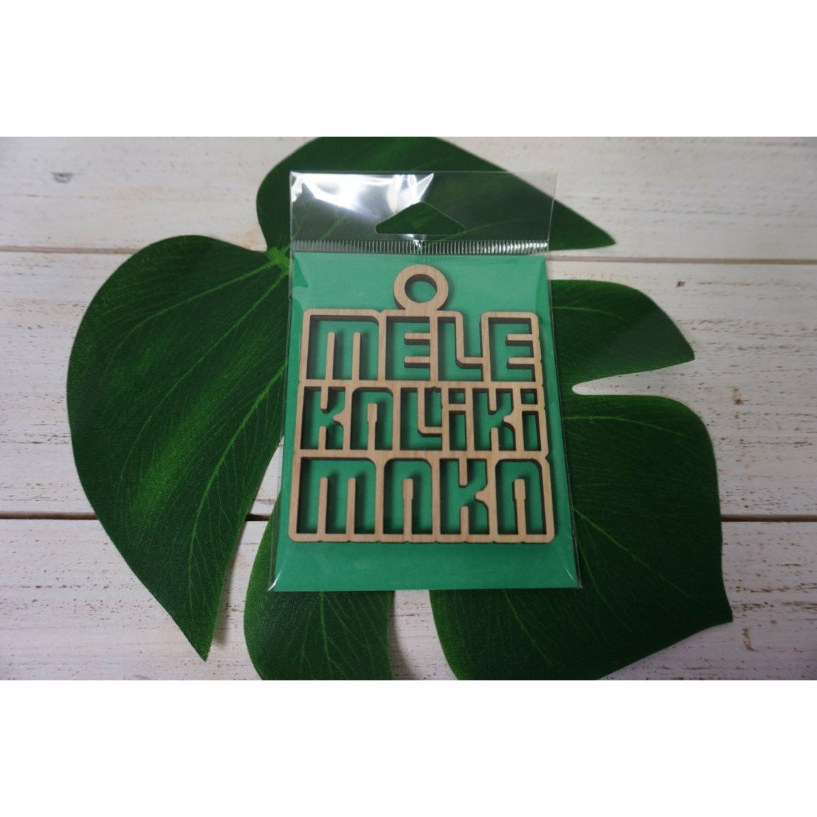 Mele Kalikimaka Square Keepsake Ornament