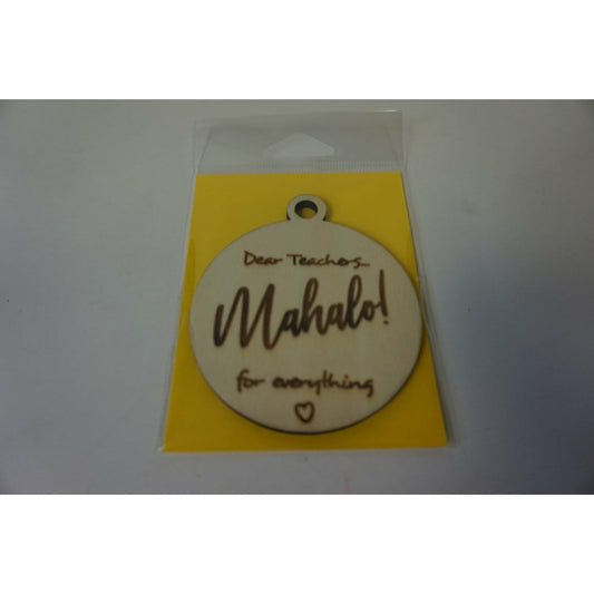 Mahalo Teachers Keepsake Ornament