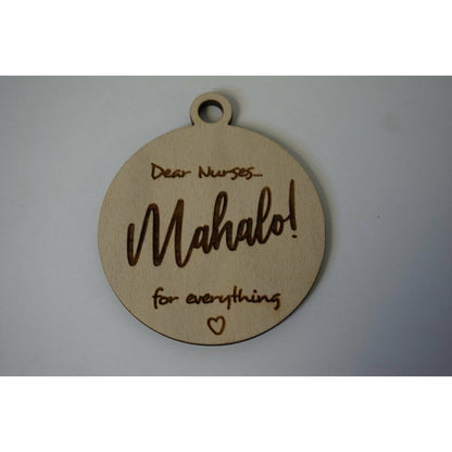 Mahalo Nurses Keepsake Ornament