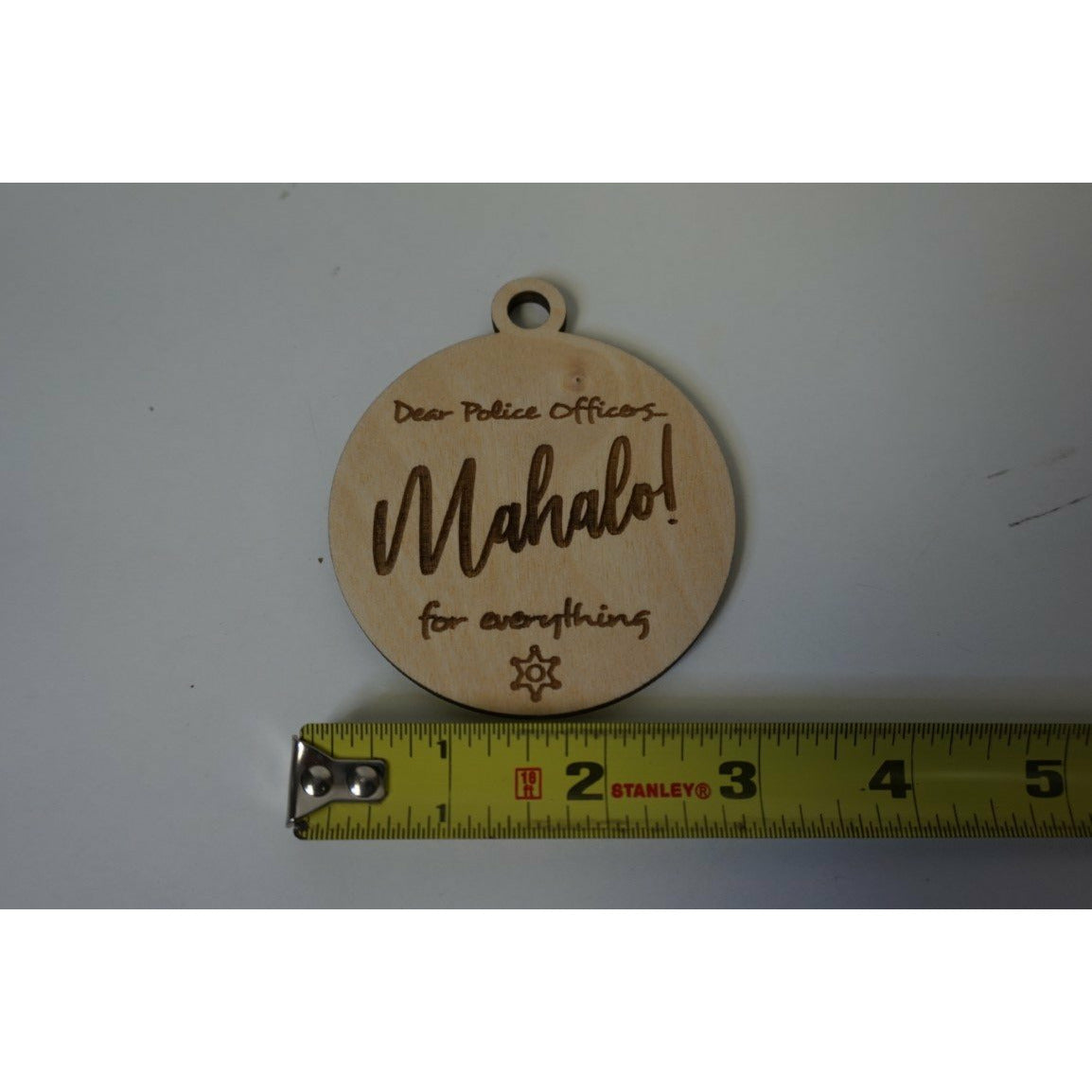 Mahalo Police Officers Keepsake Ornament