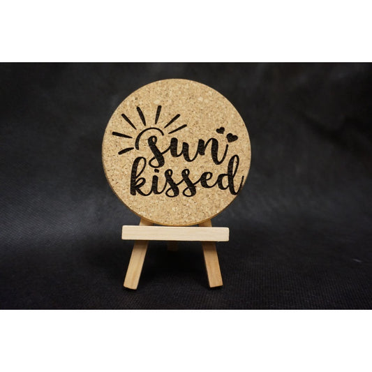 Sun Kissed Cork Coaster