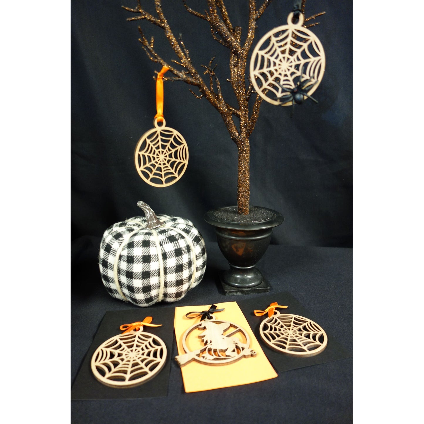 Halloween Spider Web Ornament