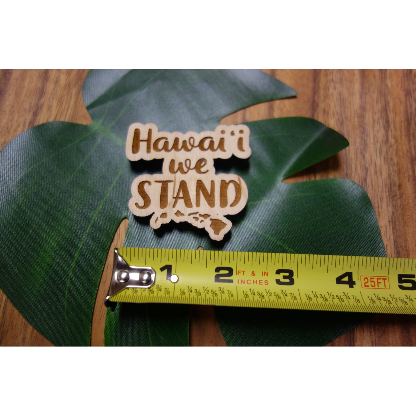 Hawaii We Stand Island Chain Magnet