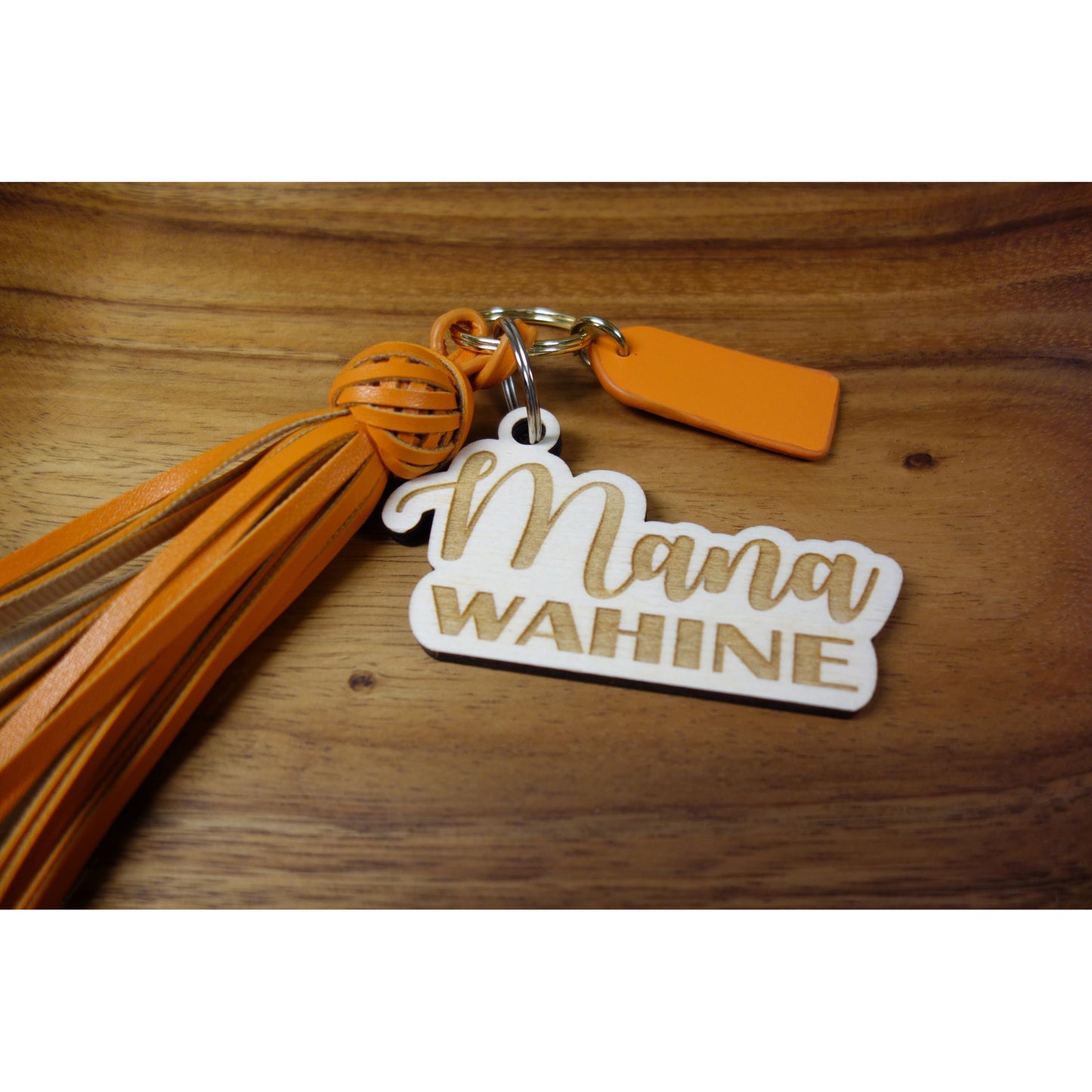 Mana WAHINE Wood Keychain