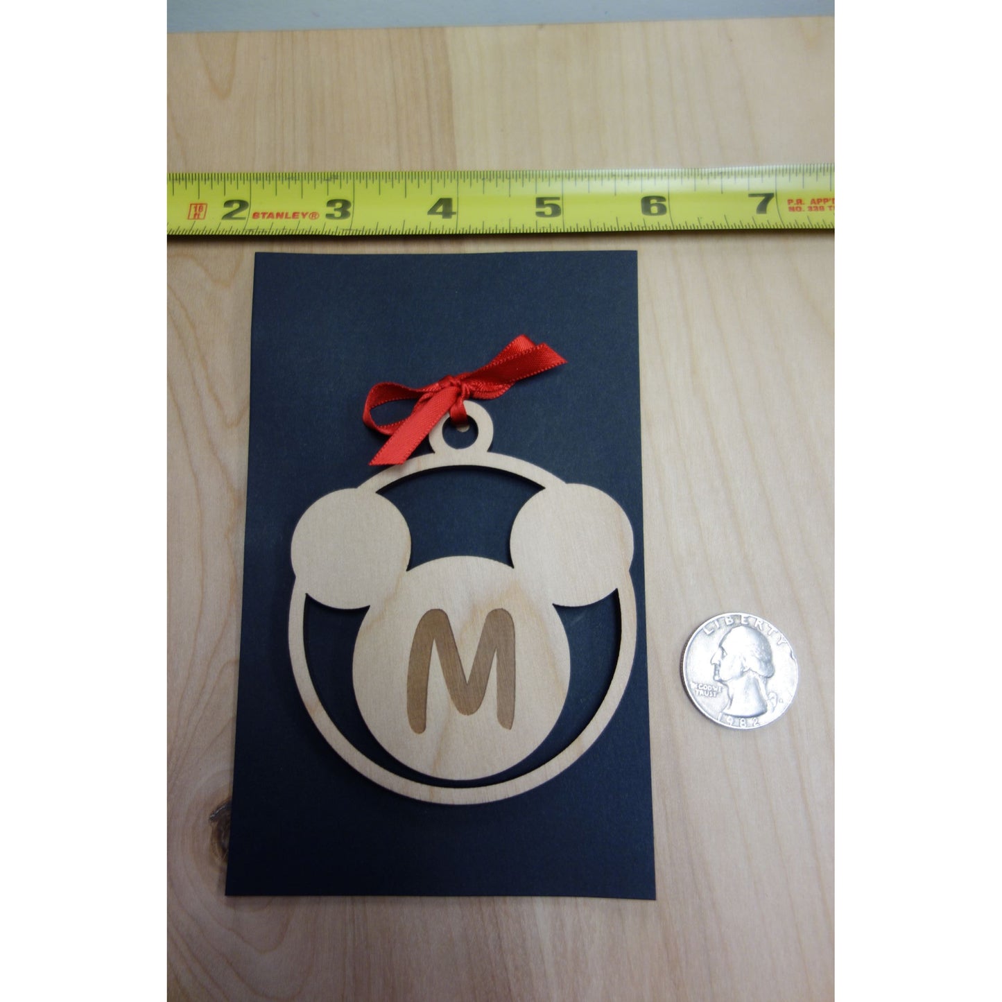 *CUSTOM ORDER* Mickey Mouse Inspired Ornament