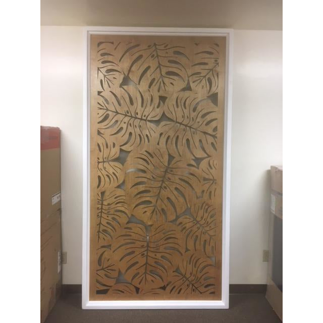 *CUSTOM ORDER* Monstera Leaves Panel, LARGE