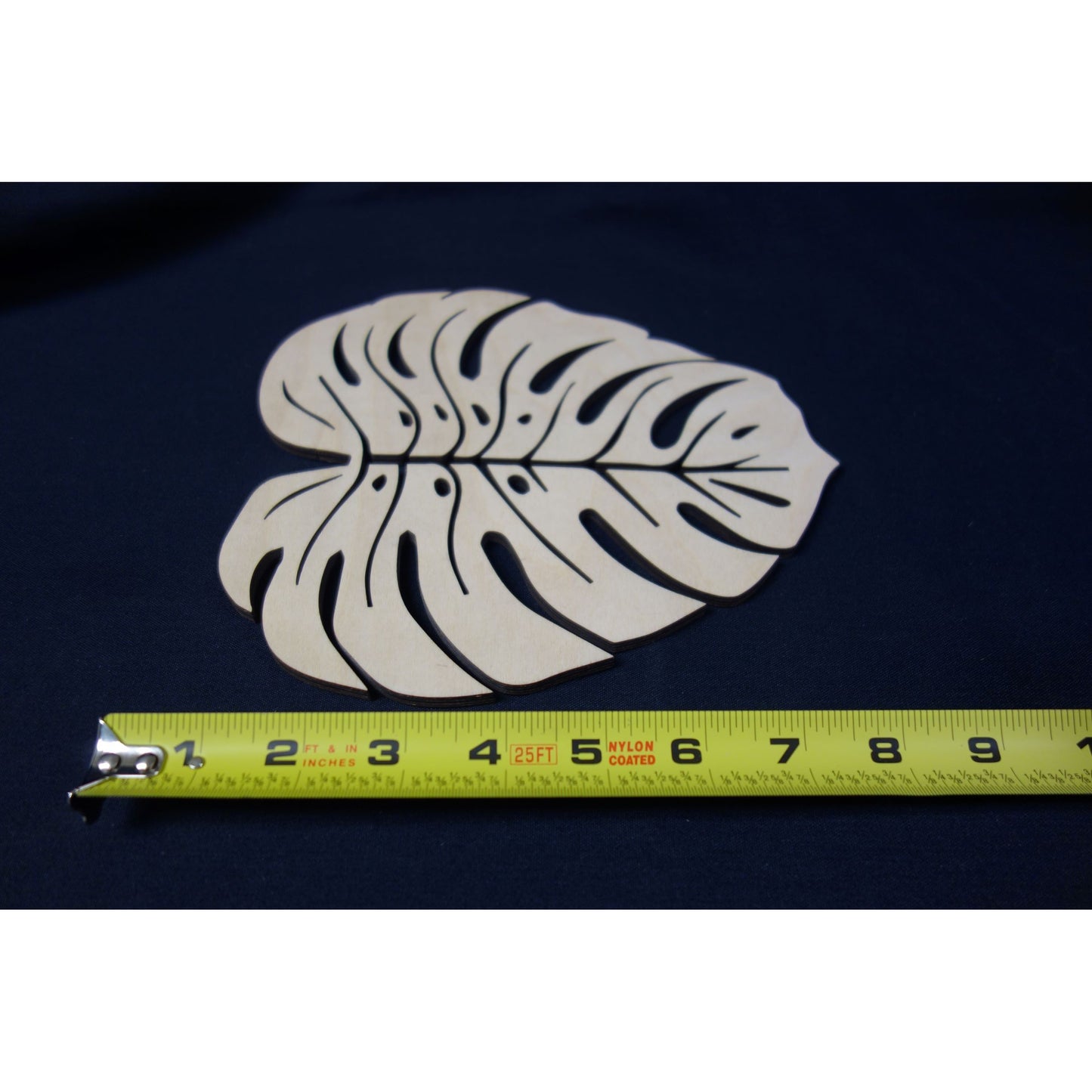 Tropical Monstera Leaf Cut Out