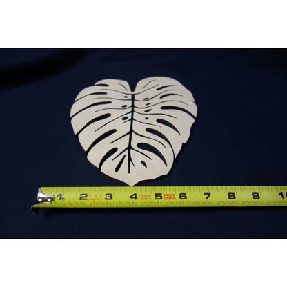 Tropical Monstera Leaf Cut Out