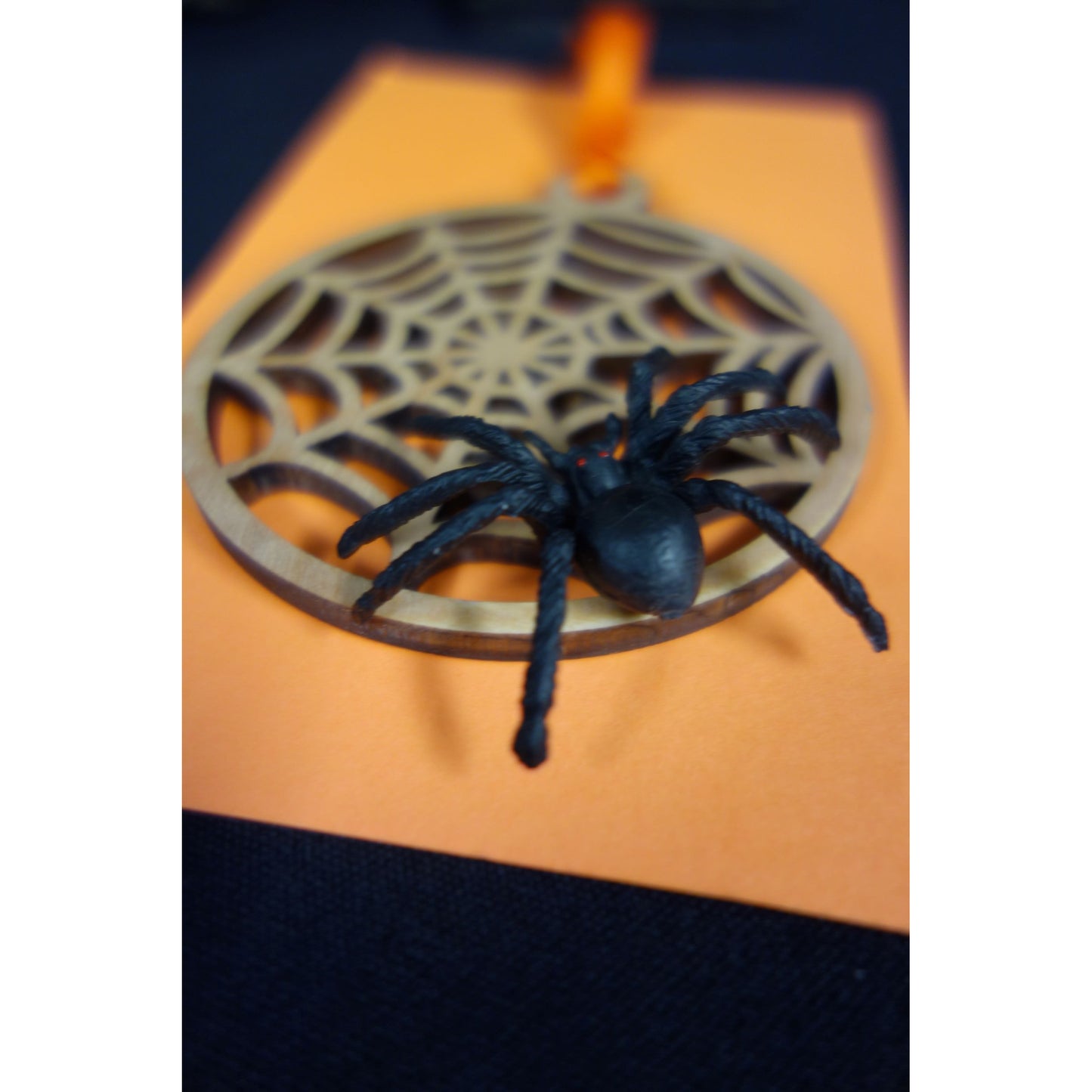 Halloween Spider Web Ornament