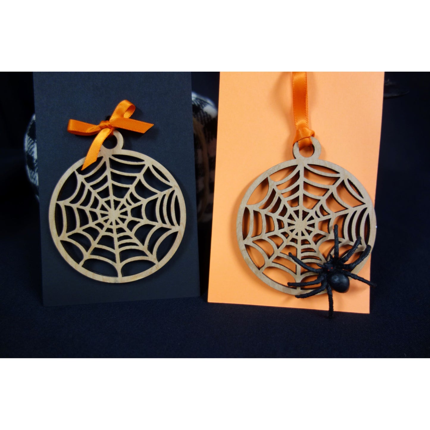 Halloween Spider Web Ornament